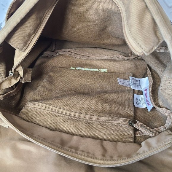 American Girl Lea Clark Messenger Bag For Girls Canvas Bag Embroidered Floral - Picture 9 of 9